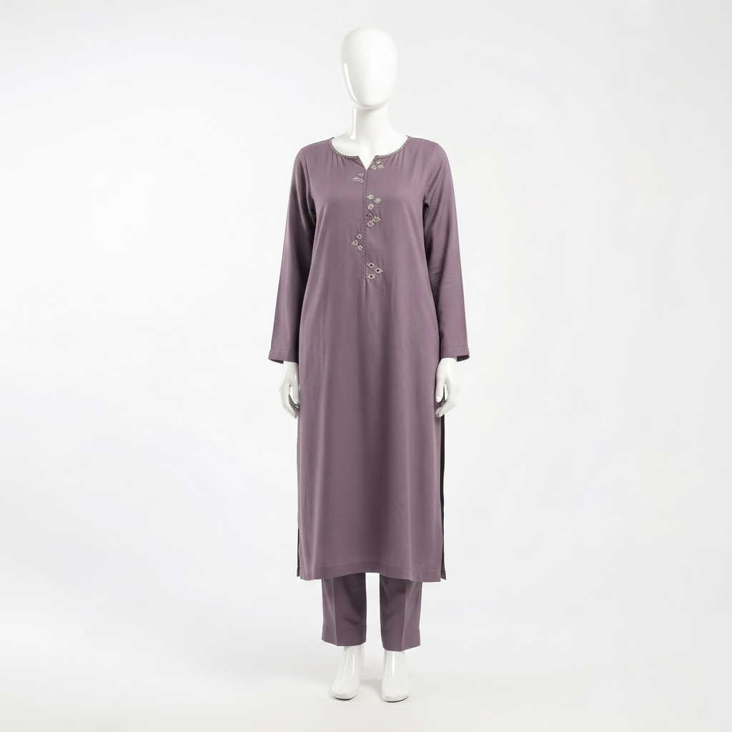 GREY APPLIQUE MARINA
